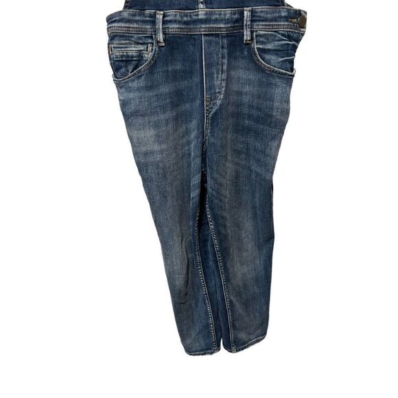 Blank NYC Overalls Bib Coveralls Medium Wash  Size 29 medium Wash Classic - Picture 6 of 11